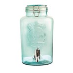 Słój szklany Kilner 5 l niebieski z pokrywką i kranem