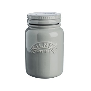 Pojemnik ceramiczny Kilner 600 ml szary